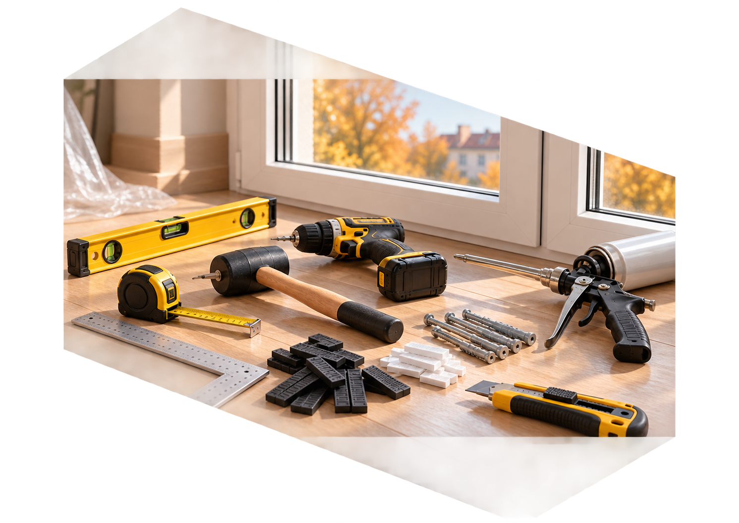 Quels outils sont nécessaires pour poser ses fenêtres